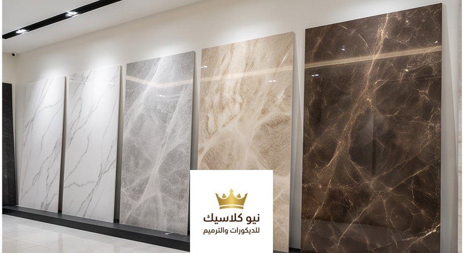أنواع بديل الرخام بألوان متعددة – نيوكلاسك الرياض
