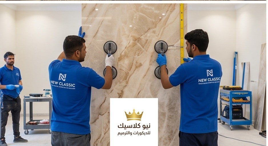 فريق تركيب بديل الرخام في الرياض – نيوكلاسك . تركيب بديل الرخام في الرياض
